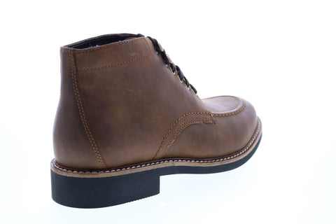 Bostonian Walker Mid 26145095 Mens Brown Leather Lace Up Chukkas Boots
