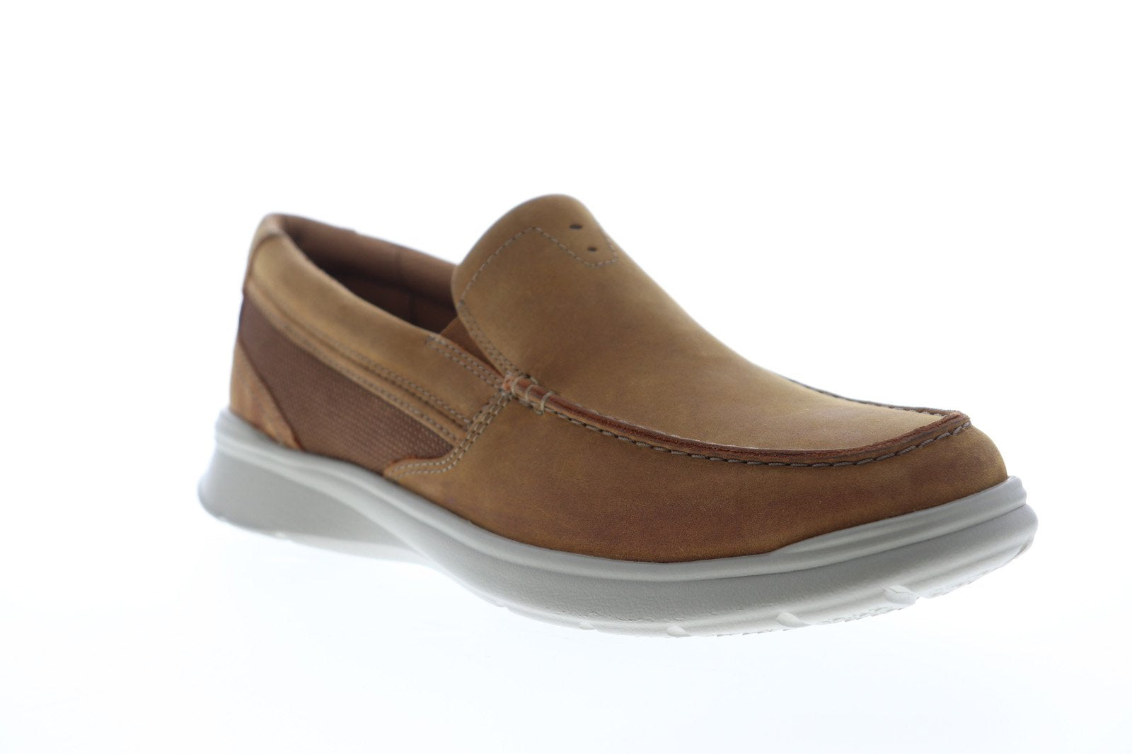 Clarks Cotrell Easy 26145300 Mens Brown Leather Low Top  display picture 1