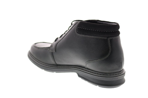 Clarks Rendell Rise 26145349 Mens Black Leather Lace Up Chukkas Boots