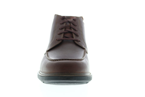 Clarks Rendell Rise 26145351 Mens Brown Wide Leather Lace Up Chukkas Boots
