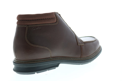 Clarks Rendell Rise 26145351 Mens Brown Wide Leather Lace Up Chukkas Boots