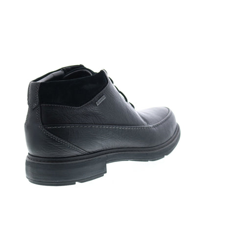 Clarks Un Tread On GTX 26145448 Mens Black Leather Lace Up Ankle Boots