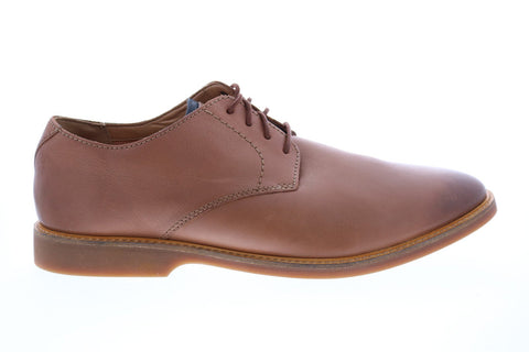 Clarks Atticus Lace 26145633 Mens Brown Oxfords & Lace Ups Plain Toe Shoes