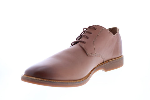 Clarks Atticus Lace Mens Brown Wide Oxfords & Lace Ups Plain Toe Shoes