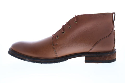 Clarks Clarkdale Base 26145638 Mens Brown Leather Lace Up Chukkas Boots