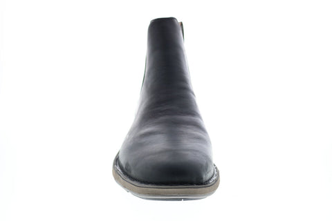 Clarks Un Larvik Up 26146133 Mens Black Leather Slip On Chelsea Boots