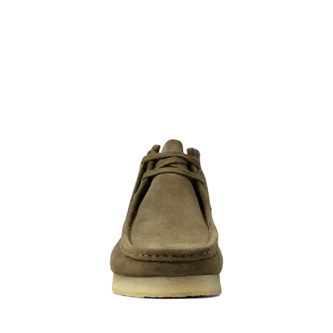 Clarks Wallabee Boot 26146168 Mens Green Suede Lace Up Chukkas Boots