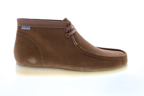 Clarks Wallabee Boot 26146193 Mens Brown Suede Lace Up Chukkas Boots