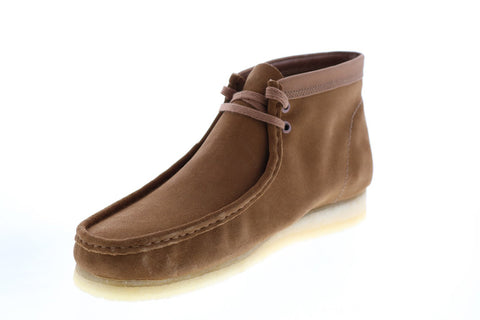 Clarks Wallabee Boot 26146193 Mens Brown Suede Lace Up Chukkas Boots