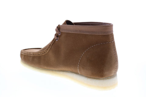 Clarks Wallabee Boot 26146193 Mens Brown Suede Lace Up Chukkas Boots
