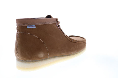 Clarks Wallabee Boot 26146193 Mens Brown Suede Lace Up Chukkas Boots