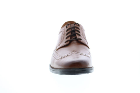 Clarks Tilden Wing Mens Brown Oxfords & Lace Ups Wingtip & Brogue Shoes