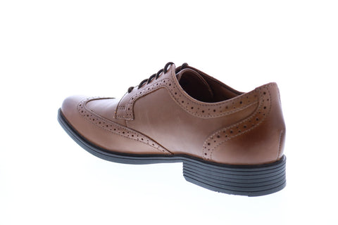 Clarks Tilden Wing Mens Brown Oxfords & Lace Ups Wingtip & Brogue Shoes