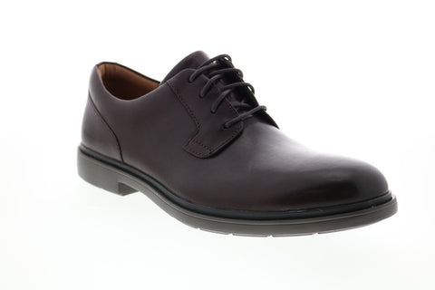 Clarks Un Tailor Tie 26146236 Mens Brown Wide Oxfords Plain Toe Shoes