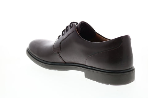 Clarks Un Tailor Tie 26146236 Mens Brown Wide Oxfords Plain Toe Shoes