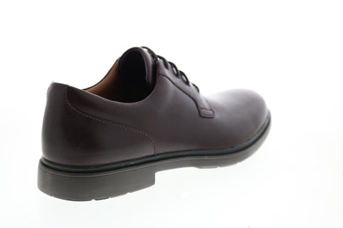 Clarks Un Tailor Tie 26146236 Mens Brown Wide Oxfords Plain Toe Shoes
