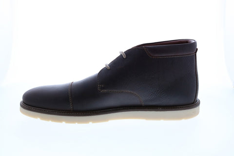 Clarks Grandin Top 26146390 Mens Brown Leather Lace Up Chukkas Boots
