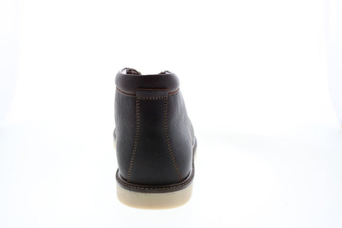 Clarks Grandin Top 26146390 Mens Brown Leather Lace Up Chukkas Boots