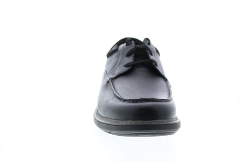 Clarks Rendell Walk 26146416 Mens Black Leather Plain Toe Oxfords Shoes