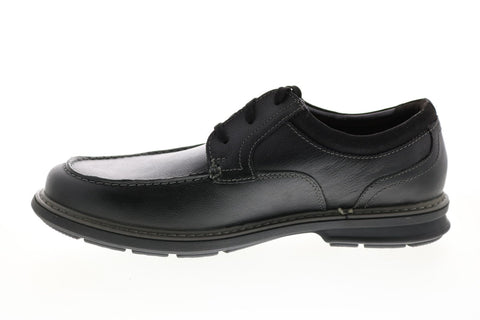 Clarks Rendell Walk 26146416 Mens Black Plain Toe Oxfords & Lace Ups Shoes 