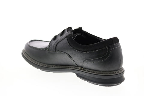 Clarks Rendell Walk 26146416 Mens Black Leather Plain Toe Oxfords Shoes