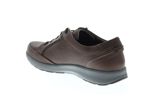 Clarks Un Trail Form Mens Brown Leather Oxfords & Lace Ups Plain Toe Shoes