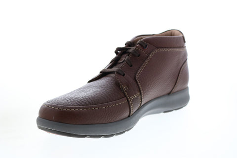 Clarks Un Trail Limit 26146503 Mens Brown Leather Lace Up Chukkas Boots