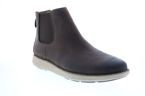 Clarks Un Larvik Up 26146584 Mens Brown Leather Chelsea Boots