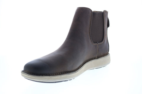 Clarks Un Larvik Up 26146584 Mens Brown Leather Chelsea Boots