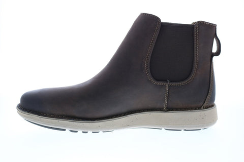 Clarks Un Larvik Up 26146584 Mens Brown Leather Chelsea Boots