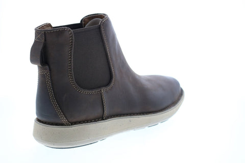 Clarks Un Larvik Up 26146584 Mens Brown Leather Chelsea Boots