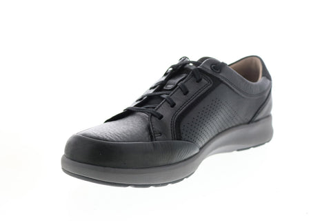 Clarks Un Trail Form 26146641 Mens Black Leather Lifestyle Sneakers Shoes