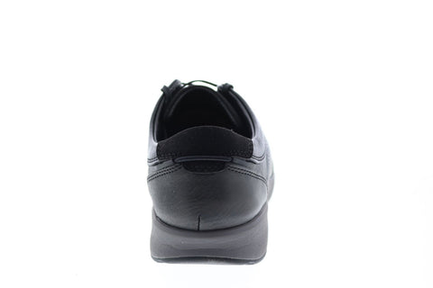 Clarks Un Trail Form 26146641 Mens Black Leather Lifestyle Sneakers Shoes