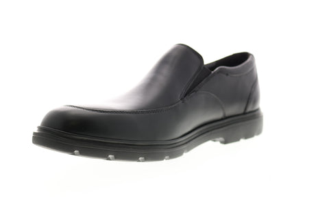 Bostonian Luglite Step 26146826 Mens Black Leather Slip On Casual Loafers Shoes