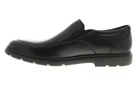 Bostonian Luglite Step 26146826 Mens Black Leather Slip On Casual Loafers Shoes
