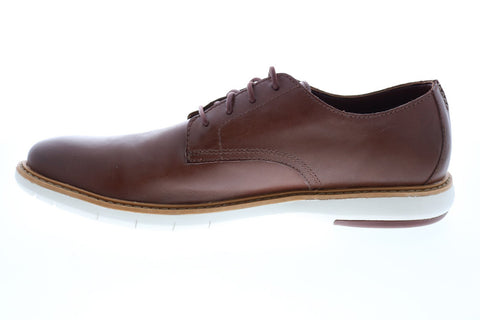 Clarks Draper Lace 26146854 Mens Brown Oxfords & Lace Ups Plain Toe Shoes