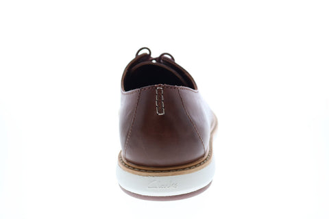 Clarks Draper Lace 26146854 Mens Brown Oxfords & Lace Ups Plain Toe Shoes