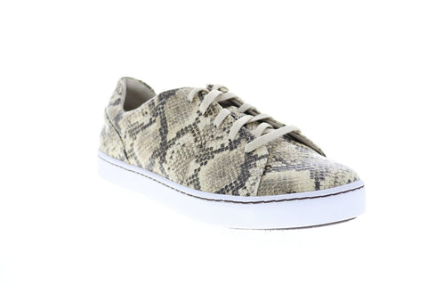 Clarks Pawley Springs Snake 26146874 Womens Brown Lifestyle Sneakers Shoes