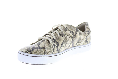 Clarks Pawley Springs Snake 26146874 Womens Brown Lifestyle Sneakers Shoes