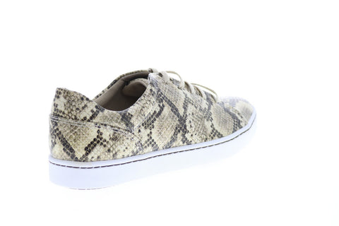 Clarks Pawley Springs Snake 26146874 Womens Brown Lifestyle Sneakers Shoes