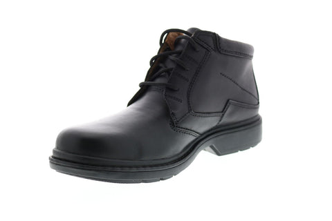 Clarks Rockie Hi GTX 26146897 Mens Black Leather Lace Up Chukka Boots