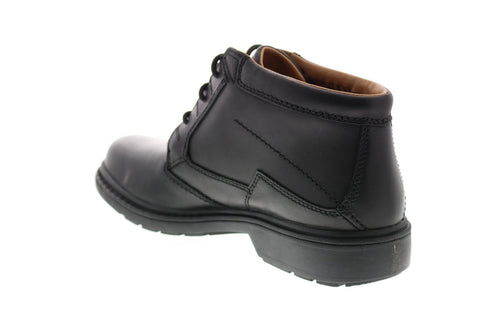 Clarks Rockie Hi GTX 26146897 Mens Black Leather Lace Up Chukka Boots