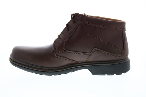 Clarks Rockie Hi GTX 26146983 Mens Brown Leather Lace Up Chukka Boots