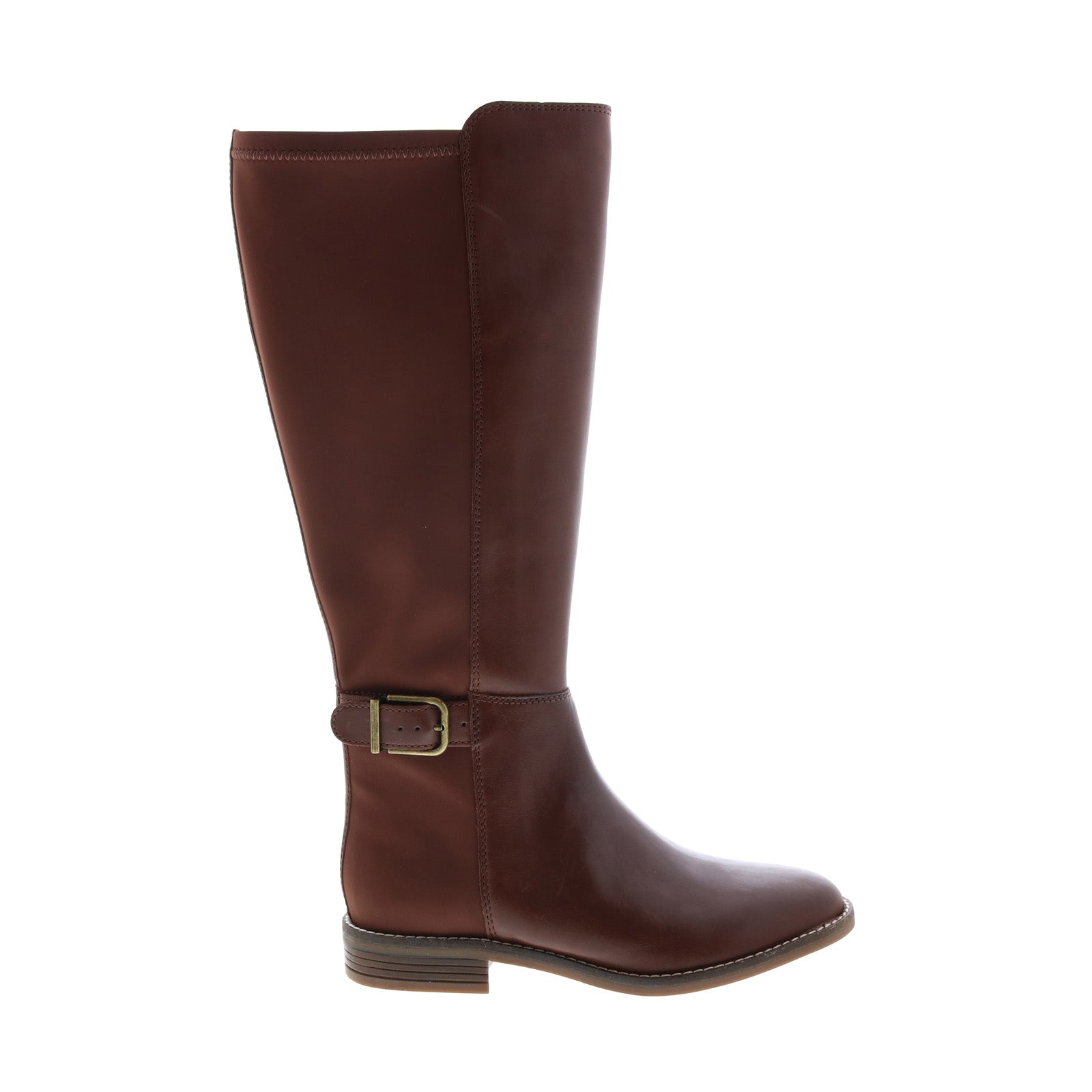 Clarks Camzin Tree WS 26147116 Womens Brown Leather Casual Dress