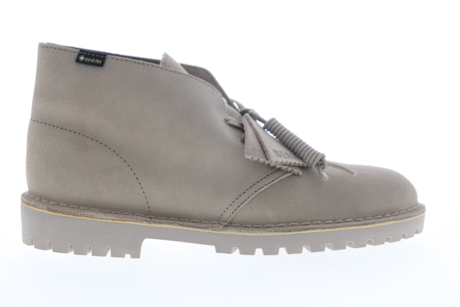 Clarks Desert Rock Gore-Tex GTX Beams 26147141 Mens Gray Suede