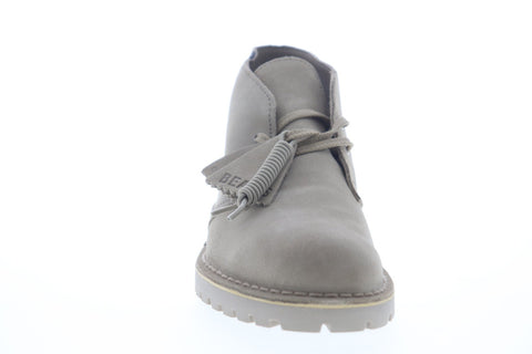 Clarks Desert Rock GTX Beams 26147141 Mens Gray Suede Lace Up Desert Boots Shoes