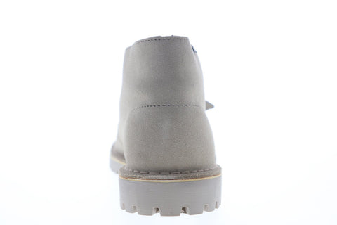 Clarks Desert Rock GTX Beams 26147141 Mens Gray Suede Lace Up Desert Boots Shoes