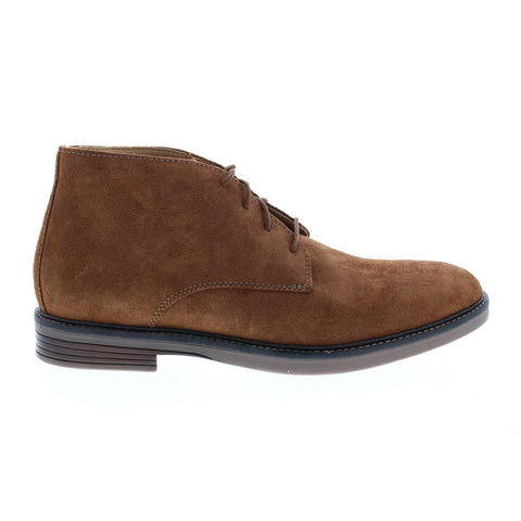 Clarks Paulson Mid 26147143 Mens Brown Suede Lace Up Chukkas Boots