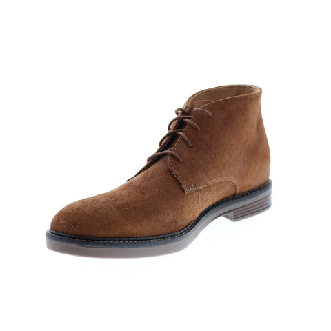Clarks Paulson Mid 26147143 Mens Brown Suede Lace Up Chukkas Boots