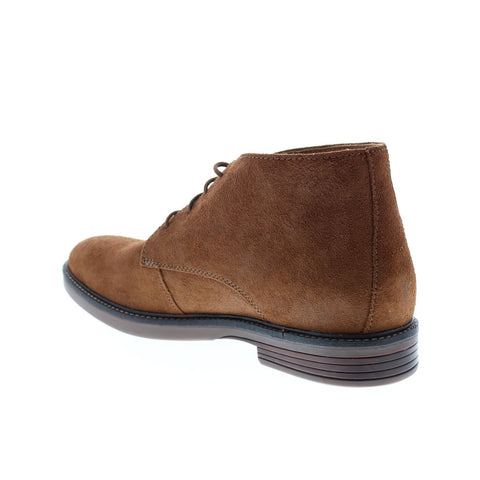 Clarks Paulson Mid 26147143 Mens Brown Suede Lace Up Chukkas Boots